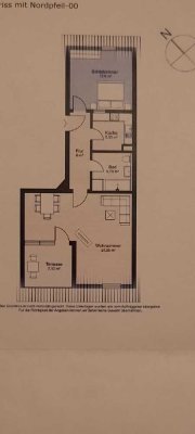 Helle 2-Zi-DG-Wohnung, Balkon, Einbauküche, ruhige Wohnlage, Augsburg-Lechhausen