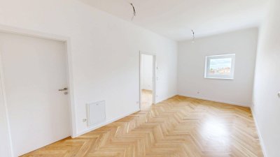 Stilvolle 2-Zimmer-Wohnung im historischen Zentrum von Baden mit Blick über die Dächer der Kaiserstadt