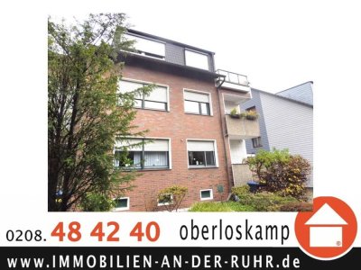 Schöne 1- Zimmer- Dachgeschoßwohnung mit Küche und Balkon in ruhiger Lage von Mülheim-Dümpten!