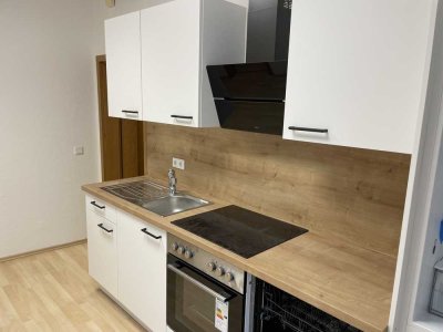 Gemütliche 1,5-Zimmer-Wohnung in Dresden Naußlitz mit neuer Einbauküche.
