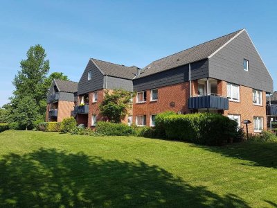 Ab 65 Jahren seniorengerecht! 1,5 Zimmer Wohnung mit Balkon und Blick ins Grüne