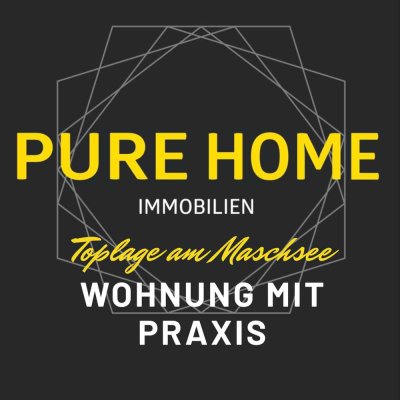 Toplage am Maschsee-Erdgeschosswohnung mit Souterrain , auch als Praxis nutzbar