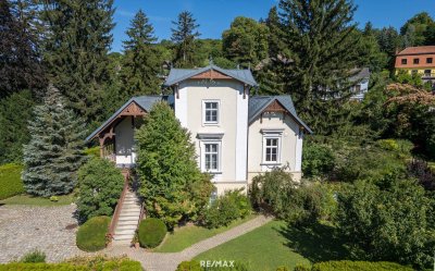Historische Villa mit Natur-Schwimmteich und parkähnlichem Garten – seltene Gelegenheit!
