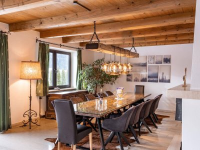 Objekt. Nr.: P1025 - FIEBERBRUNN - Exklusive Landhausvilla mit Freizeitwohnsitzwidmung, touristischer Nutzung und Einliegerwohnung– hochwertig kernsaniert