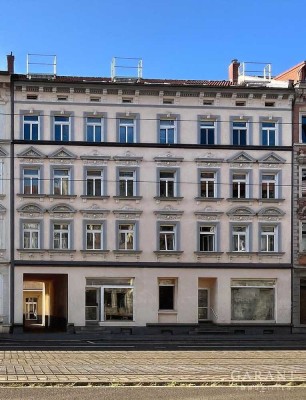 2 Zimmer Wohnung/Dachgeschoss mit Balkon - Kapitalanlage in Leipzig Gohlis-Süd