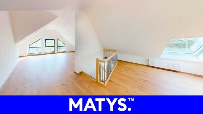 Herne / Wanne-Eickel | Erstbezug-Traumhafte 4-Zimmer Maisonettewohnung mit Atelier und Balkon
