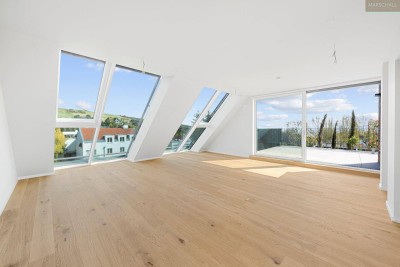 Wunderschönes Penthouse mit herrlichem Blick und Dachterrasse in Prestige Lage