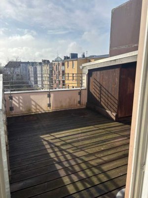 DG-Wohnung mit Dachterrasse in St. Lorenz Süd - 3 Jahre befristet