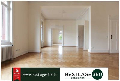 Repräsentative Stilaltbauetage mit 2 Balkonen in Ffm.-Westend
