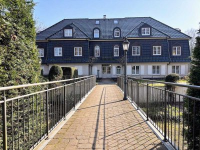 Helle & ruhige 3-Zimmer-Maisonette-EG-Whg. Garten & Balkon, parkähnliches Grundstück am Alsterlauf