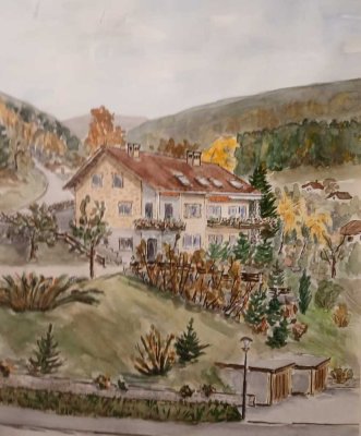 Mehrfamilienhaus in exkl. Einzellage mit zusätzlicher Bebauungsmöglichkeit in Badenweiler von privat