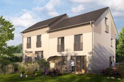 Eurasburg: Exklusive Neubau-Doppelhaushälfte in absolut ruhiger Wohnlage - ideal für München-Pendler