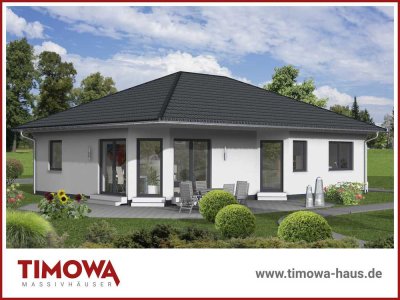 Alles auf einer Ebene - Bungalow inkl. ca. 633m² Baugrundstück
