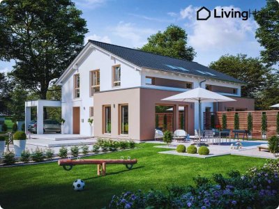 Viel Platz für eure Zukunft in Groß-Glienicke- 242 m² Zweifamilienhaus mit PV, zwei gleichgroßen Ein