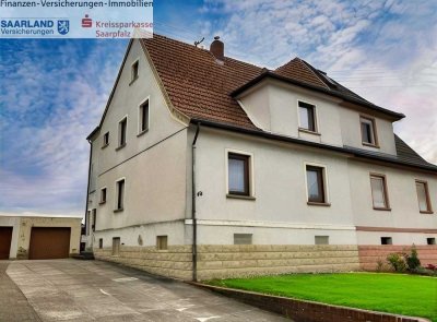 Großzügiges Wohnen - 1-2 Familienhaus mit viel Platz und großem Grundstück