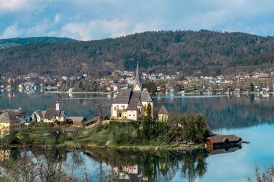 Apartment der Extraklasse – Privater Seezugang, Bootshaus und unvergleichlicher Wörthersee-Blick
