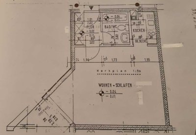 Charmante 1-Zimmer Wohnung mit Balkon in Freising