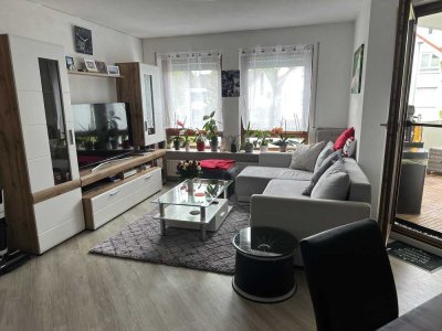 Vollständig renovierte 2-Zimmer-Wohnung mit Balkon und Einbauküche in Ostfildern