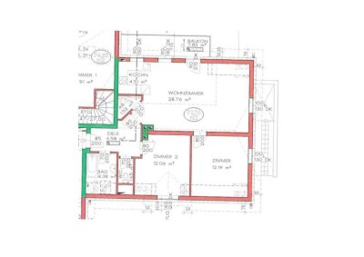 Geförderte 3-Zimmerwohnung