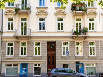 3-Zimmer-Souterrainwohnung mit Terrasse in Hamburg-St. Pauli
