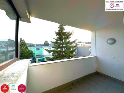 Ruhig wohnen, sonnig leben: 3-Zimmer-Wohnung mit Süd-Loggia!