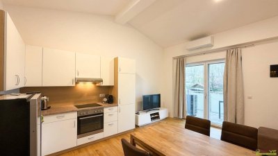 Moderne 3-Zimmer-Wohnung mit Balkon und Vollmöblierung in Gamlitz.