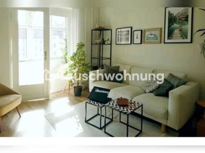 Tauschwohnung: Helle möblierte Wohnung in der Neustadt