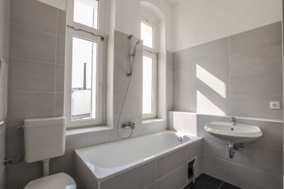 2-Raumwohnung mit Wohnküche und Wannenbad