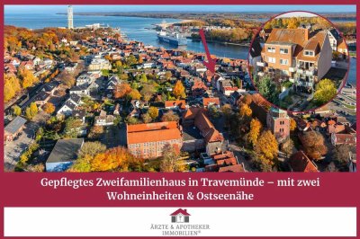 Gepflegtes Zweifamilienhaus in Travemünde – mit zwei Wohneinheiten & Ostseenähe
