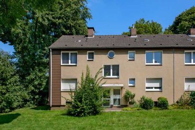 Sanierte 2-Zimmer-Wohnung in ruhiger Siedlung in Duisburg Wehofen - mit neuem Bad und Vinylboden