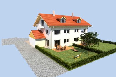 Neubau-Doppelhaushälfte - Erstbezug