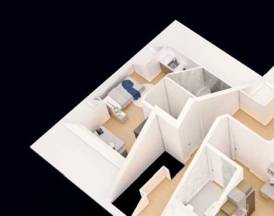 Neubau - möbliertes Appartement mit Garage