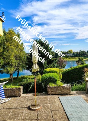 �Ganzjahresnutzung ! Sie wissen, worauf es im Leben ankommt !! Die schönen, besonderen Dinge im Leben nicht nur erkennen, sondern auch leben !! JEDER reagiert bei dem Panorama samt Seeblick ( 45 m2 Terrasse ) mit WOW ! Hochwassersicher ! + 43 Jahre eine B
