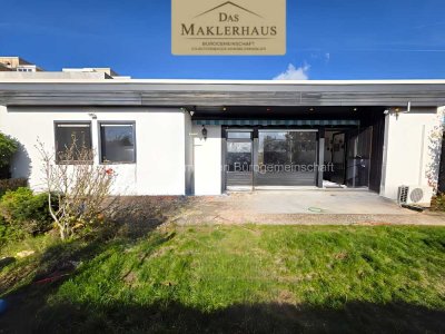 Helles Wohnparadies! Flachdach-Bungalow mit Sonnenterrasse in Mainz-Finthen