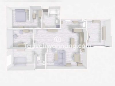 Tauschwohnung: Tausche 148qm und 5 Zimmer gegen 3,5 oder 4 Zimmer