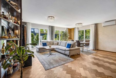 Exklusive Luxuswohnung in Solln mit hochwertiger Ausstattung inkl. Möblierung in  5-Parteienhaus