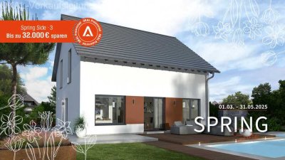 AKTION !! DAS KLASSISCHE EINFAMILIENHAUS MIT OFFENER BAUWEISE - Malervorbereitet inkl. Grundstück