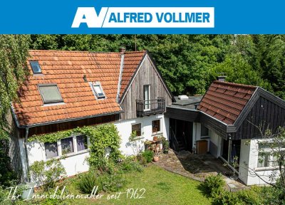 Stadtnah wohnen, im Grünen leben – Freistehendes Einfamilienhaus in Barmen