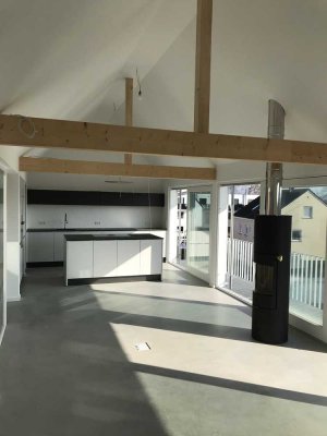 Exklusives 6 Zi-Penthouse auf zwei Etagen mit Atrium und Dachterrassen in Konstanz
