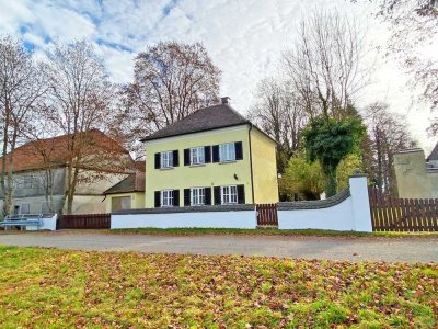 Exquisites Anwesen in Memmingen Grünenfurt - Historischer Charme trifft modernen Luxus mit Garten