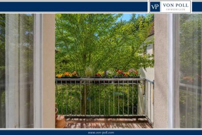Charmante und lichtdurchflutete Zwei-Zimmer-Wohnung mit Süd-West Balkon - sofort bezugsfrei!