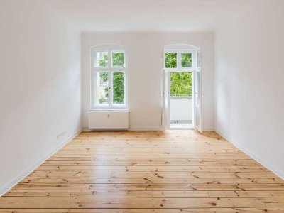 Charmante 1-Zimmer-Wohnung mit Balkon in renoviertem Zustand