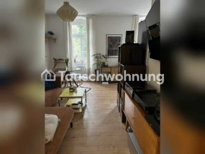Tauschwohnung: Tausche 3-Zi. Wohnung mit Terrasse in der Johannstadt