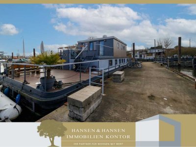 Ihr Traumhaus auf dem Wasser: Modernes Hausboot mit exklusiver Ausstattung