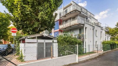 Moderne Gartenwohnung mit 3 Zimmern, Terrasse und Stellplatz am Sachsenhäuser Berg