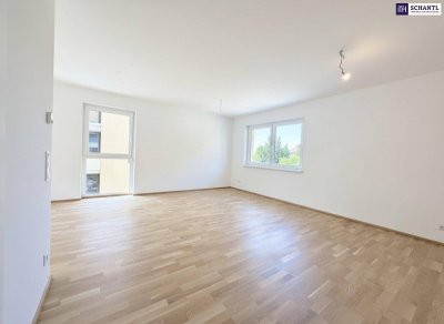 Wohnen auf höchstem Niveau – 4-Zimmer-Neubauwohnung mit SONNENBALKON! Erstbezug – provisionsfrei!