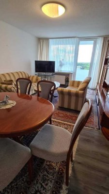 Sehr gepflegte Wohnung mit tollem Fernblick