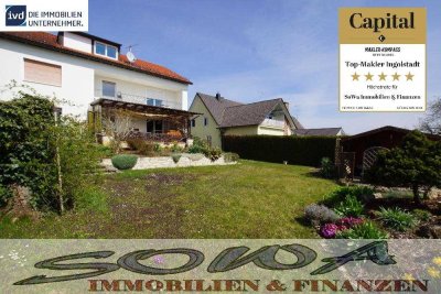 4 Zimmer Ergeschoss Wohnung mit Garten, Terasse, 2 Stellplätze und Wallbox in Neuburg Unterstall ...