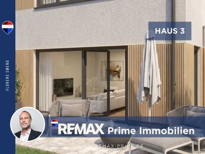 Seltene Chance: KfW-40 Neubau-DHH nahe Lerchenauer See. Provisionsfrei für Käufer. Exposé für DHH 3.