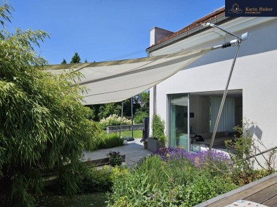 Exquisite Architektenvilla mit sensationellem Blick auf die Weinberge in Klosterneuburg